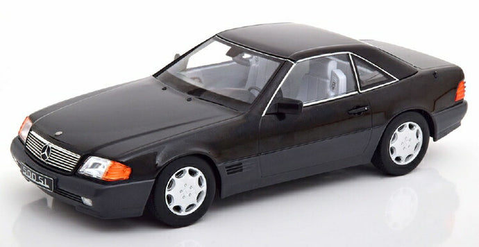 Mercedes 500メルセデス SL R129 1993, black-metallic /KK-SCALE 1/18 ミニカー