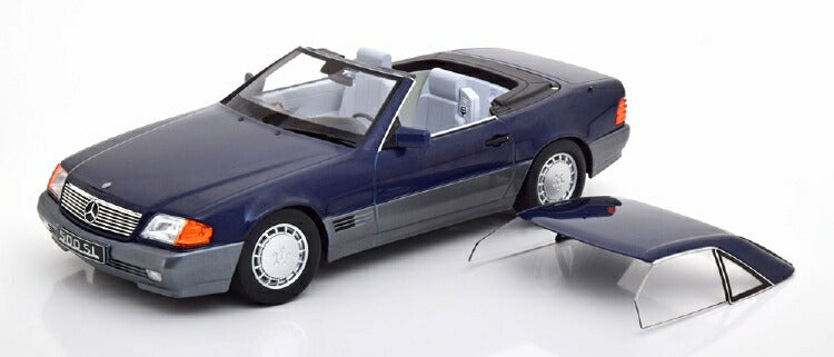 ギャラリービューアに画像をロードする, Mercedes 500メルセデス SL R129 1993, blue-metallic /KK-SCALE 1/18 ミニカー
