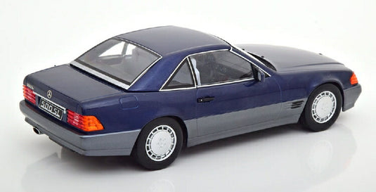 Mercedes 500メルセデス SL R129 1993, blue-metallic /KK-SCALE 1/18 ミニカー