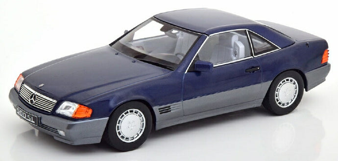 Mercedes 500メルセデス SL R129 1993, blue-metallic /KK-SCALE 1/18 ミニカー