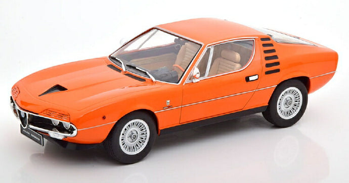 ALFA ROMEOアルファロメオ  MONTREAL 1970 BEIGE INTERIOR ORANGE /KK SCALE 1/18 ミニカー 模型