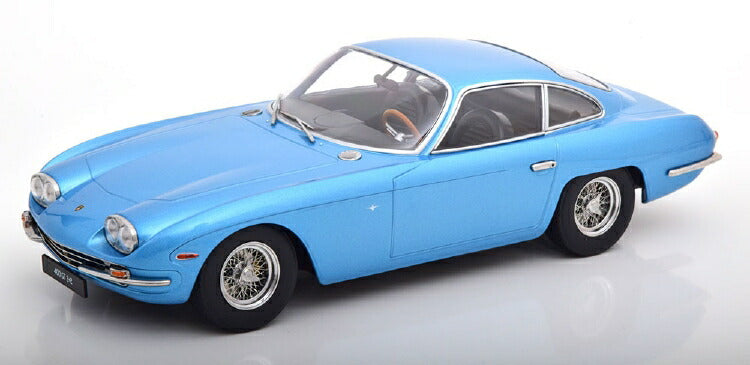 ギャラリービューアに画像をロードする, LAMBORGHINIランボルギーニ 400 GT 2+2 1965 LIGHT BLUE MET /KK SCALE 1/18 ミニカー 模型
