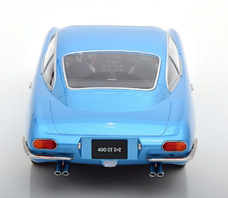 ギャラリービューアに画像をロードする, LAMBORGHINIランボルギーニ 400 GT 2+2 1965 LIGHT BLUE MET /KK SCALE 1/18 ミニカー 模型
