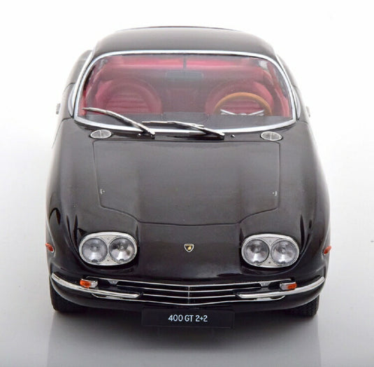 Lamborghiniランボルギーニ 400 GT 2+2 1965, black /KK-SCALE 1/18 ミニカー