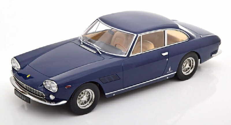ギャラリービューアに画像をロードする, 【予約】Ferrariフェラーリ 330 GT 2+2 1964 darkblue  /KK SCALE 1/18 ミニカー 模型
