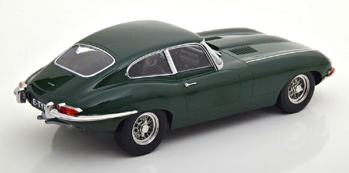 JAGUAR E-TYPE COUPE MK1 LHD 1961 BRITISH RACING GREEN /KK SCALE 1/18 ミニカー 模型