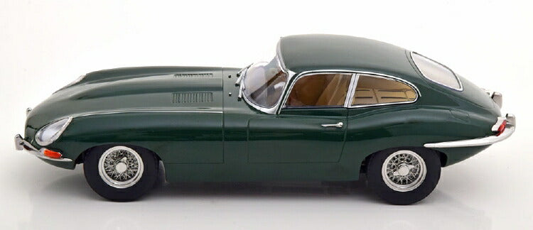 ギャラリービューアに画像をロードする, JAGUAR  E-TYPE COUPE MK1 RHD 1961  BRITISH RACING GREEN /KK SCALE 1/18 ミニカー 模型
