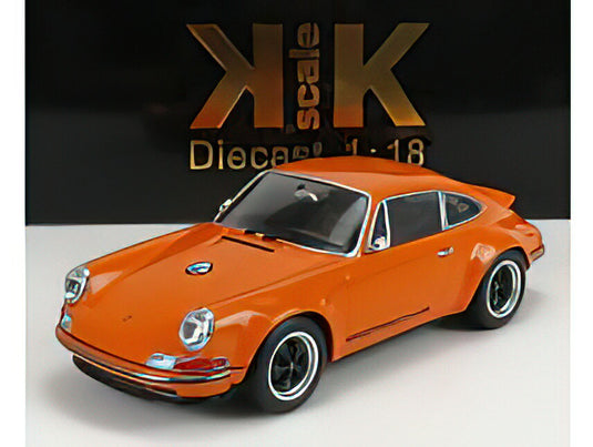 PORSCHE - 911 BY SINGER COUPE 2014 - ORANGE /KK-SCALE 1/18 ミニカー