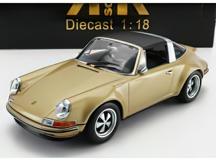 【予約】PORSCHE  911 BY SINGER TARGA 2014 - GOLD MET/KK-SCALE 1/18ミニカー