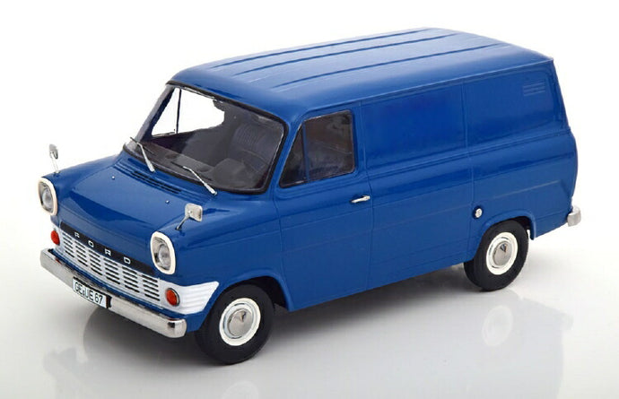 FORD ENGLAND  TRANSIT MKI VAN 1965 BLUE /KK SCALE 1/18 ミニカー 模型