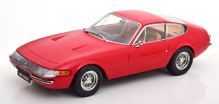 ギャラリービューアに画像をロードする, 【予約】6月以降発売予定FERRARIフェラーリ  365 GTB DAYTONA 1969  RED /KK SCALE 1/18 ミニカー 模型
