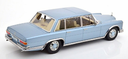 【予約】6月以降発売予定MERCEDES BENZ  S-CLASS 600 PULLMAN (W100) 1963 LIGHT BLUE MET /KK SCALE 1/18 ミニカー 模型