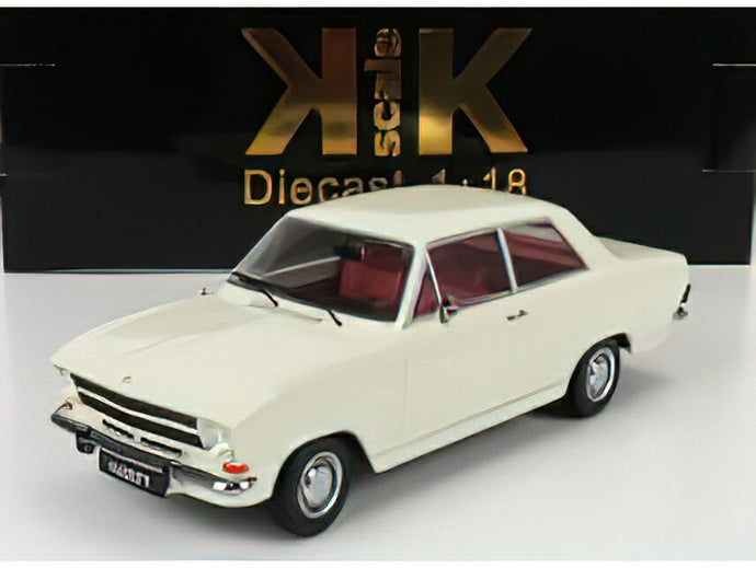 【予約】OPEL  KADETT B 1972 - WHITE/KK-SCALE 1/18ミニカー