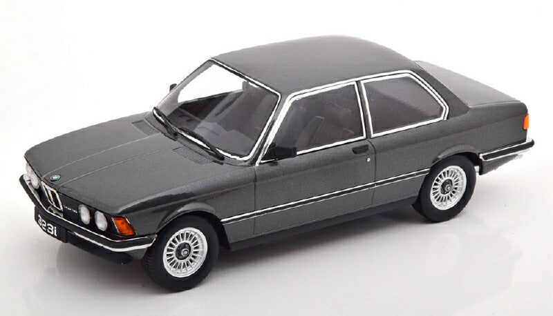 ギャラリービューアに画像をロードする, 【予約】2022年2月以降発売予定BMW - 3-SERIES 323i E21 1975 - ANTHRACIT GREY　/KK SCALE 1/18 ミニカー 模型
