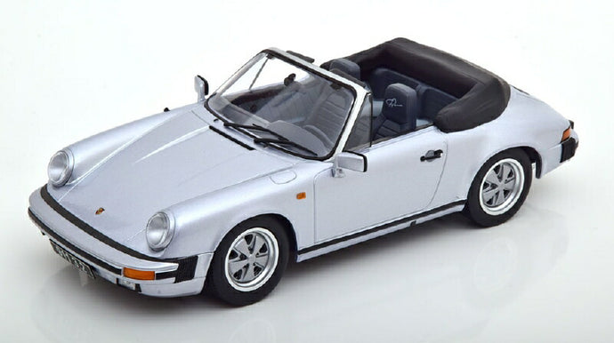 【予約】3月以降発売予定Porscheポルシェ 3.2 Cabrio 250.000. 911series 1988 silvergrey /KK SCALE 1/18 ミニカー