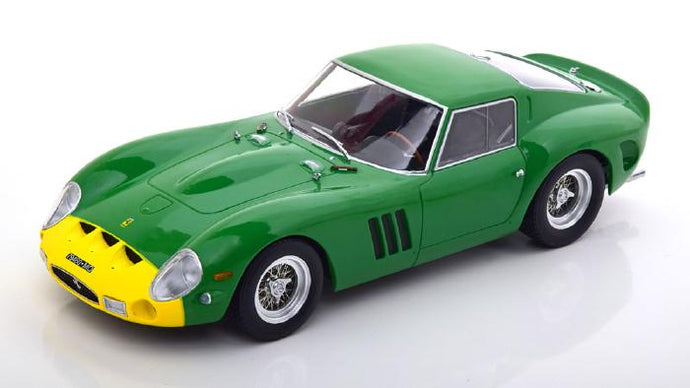 【予約】7月以降発売予定FERRARI - 250 GTO ch.3731 COUPE 1962 - WITH 4 DIFFERENT DECALS N 18 - N 19 - N 29 - N 47 - GREEN YELLOW /KK-SCALE  1/18 ミニカー