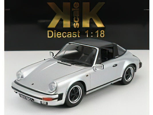 【予約】PORSCHE  911 SC TARGA 1983 - WITH EXTRA HARD-TOP - SILVER/KK-SCALE 1/18ミニカー