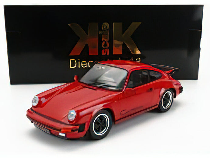 【予約】PORSCHE  911 CARRERA 3.2 CLUBSPORT COUPE 1989 - RED BLACK/KK-SCALE 1/18ミニカー