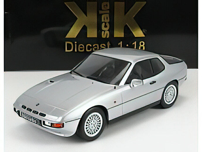 PORSCHE - 924 TURBO COUPE 1986 - SILVER /KK-SCALE 1/18 ミニカー