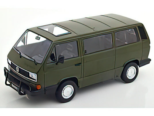 【予約】12月発売予定VOLKSWAGEN - T3 MINIBUS SYNCRO 1987 - MATT OLIVE /KK-SCALE 1/18 ミニカー