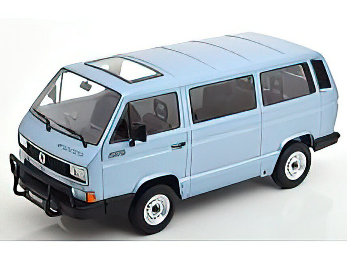 【予約】12月発売予定VOLKSWAGEN - T3 MINIBUS SYNCRO 1987 - LIGHT BLUE MET /KK-SCALE 1/18 ミニカー