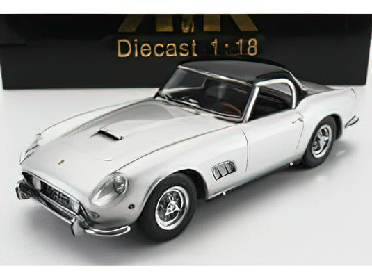 【予約】FERRARI  250GT CALIFORNIA SPIDER WITH HARD-TOP 1960 - SILVER/KK-SCALE 1/18ミニカー