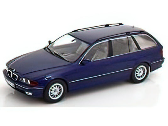 BMW - 5-SERIES 530d (E39) TOURING SW STATION WAGON 1997 - BLUE MET /KK-SCALE 1/18 ミニカー