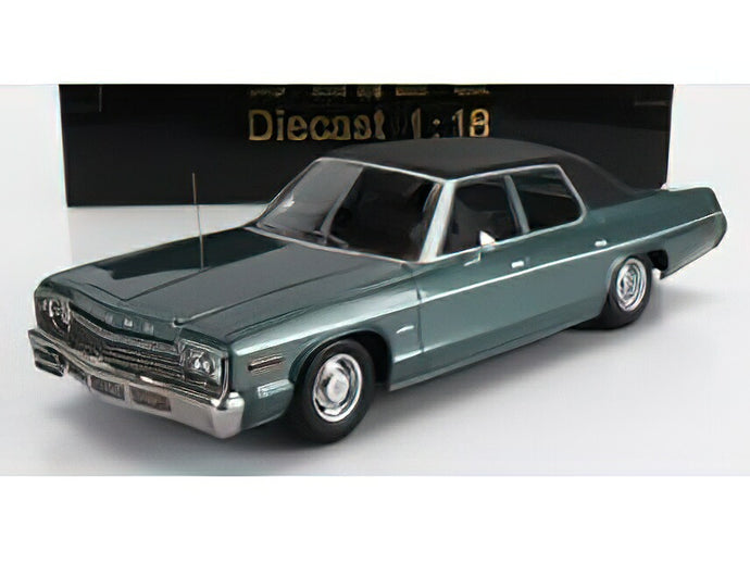 【予約】DODGE  MONACO 1974 - GREEN MET BLACK/KK-SCALE 1/18ミニカー