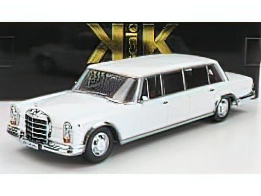 【予約】4-6月以降発売予定MERCEDES BENZメルセデスベンツ - S-CLASS 600 LWB PULLMAN (W100) 1964 - WHITE /KK-SCALE 1/18 ミニカー