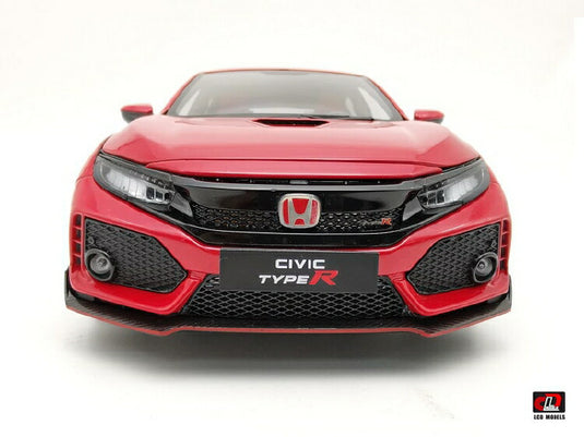 HONDA CIVICホンダ シビック Type-R Red Color /LCD-MODEL 1/18 ミニカー