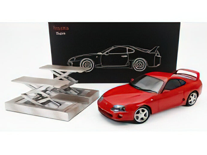 TOYOTA - SUPRA MKIV (A80) COUPE 1993 - RED /LCD 1/18 ミニカー