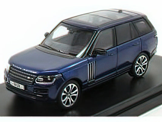 LAND ROVERランドローバー RANGE SV AUTOBIOGRAPHY DYNAMIC 2017 - BLUE /LCD 1/64 ミニカー