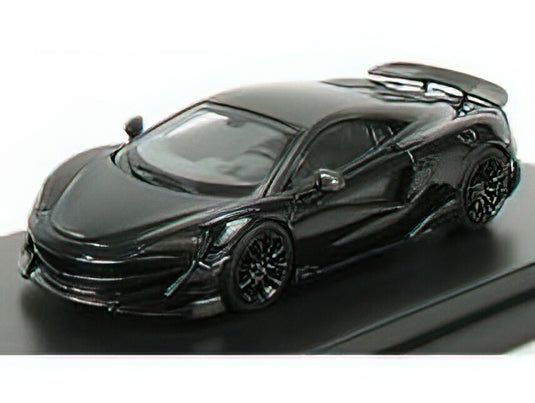 McLARENマクラーレン  600LT 2018 - BLACK /LCD 1/64 ミニカー