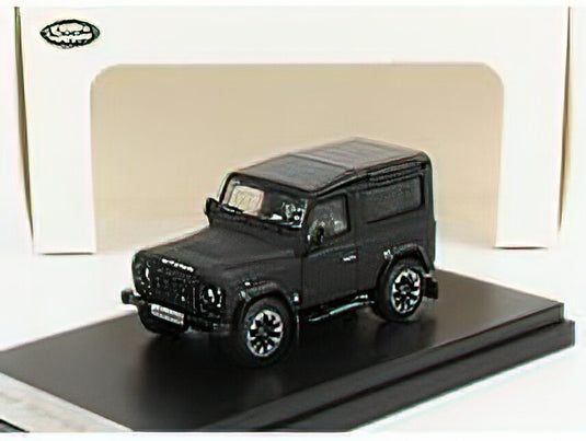 LAND ROVERランドローバー DEFENDER 90 WORKS V8 70th EDITION 2018 - MATT BLACK /LCD 1/64 ミニカー