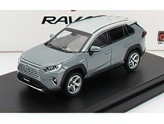 TOYOTA - RAV4 HYBRID 2023 - GREY /LCD 1/64 ミニカー
