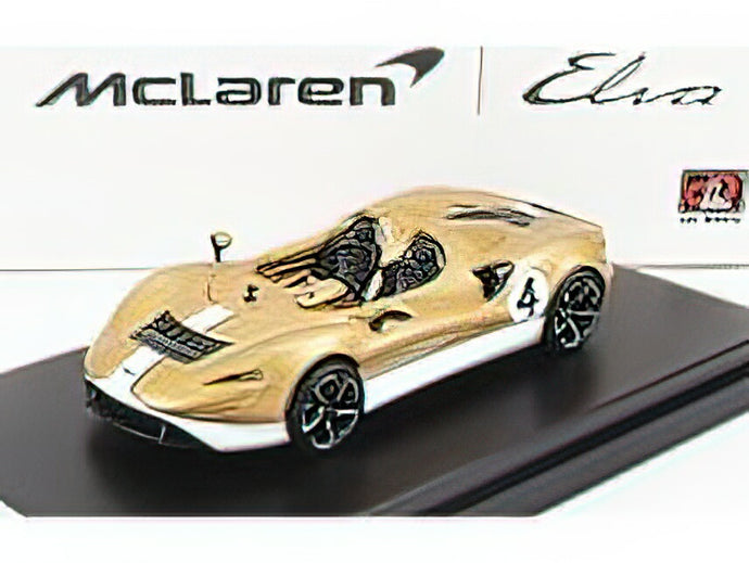 McLARENマクラーレン  ELVA 2020 - CHAMPAGNE WHITE /LCD 1/64 ミニカー