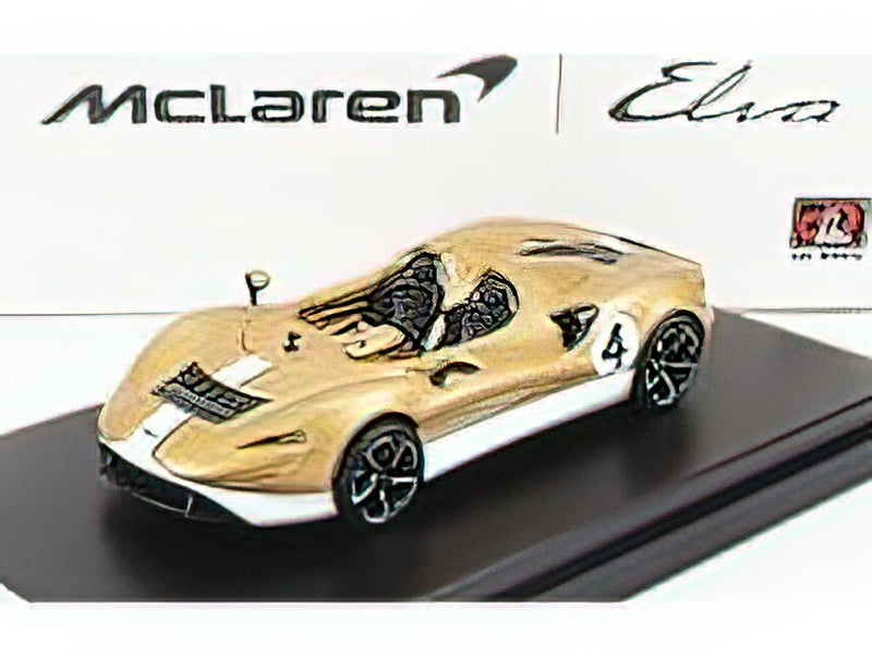 McLARENマクラーレン ELVA 2020 - CHAMPAGNE WHITE /LCD 1/64 ミニカー