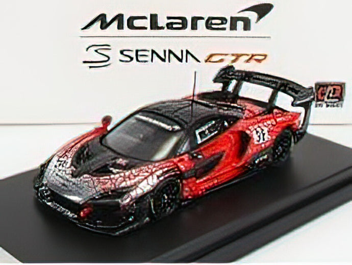 McLARENマクラーレン  SENNA GTR N 36 RACE VERSION 2021 - RED BLACK /LCD 1/64 ミニカー