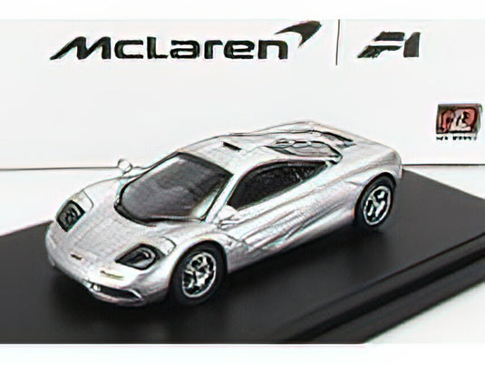 McLARENマクラーレン  F-1 1993 - SILVER /LCD 1/64 ミニカー