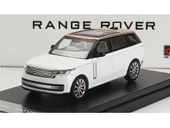 LAND ROVER - RANGE ROVER 2022 - WHITE /LCD 1/64 ミニカー
