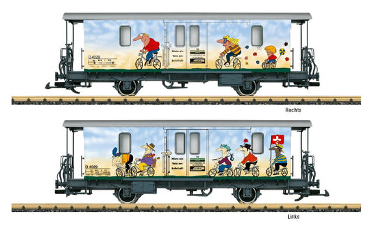LGB 34555Type D2 Gゲージ 客車DCRhB 外国鉄道模型