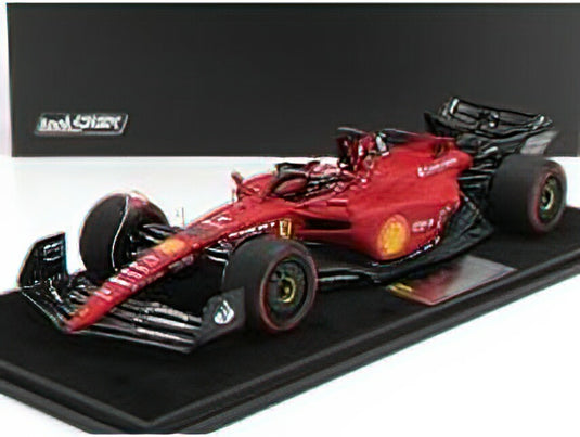 FERRARIフェラーリ F1-75 TEAM SCUDERIA FERRARI N 16 WINNER BAHRAIN GP 2022 CHARLES LECLERC - RED /LOOKSMART 1/18 ミニカー