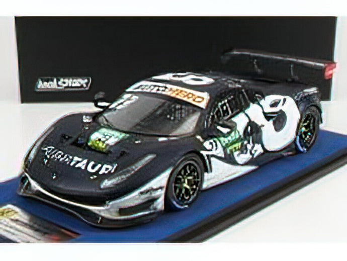 FERRARIフェラーリ - 488 GT3 EVO 3.9L TURBO V8 TEAM ALPHATAURI N 23 DTM SEASON 2021 A.ALBON - MATT BLUE WHITE /LOOKSMART 1/18 ミニカー