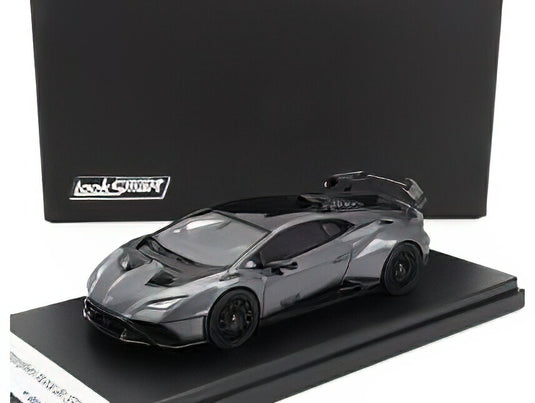 LAMBORGHINI - HURACAN STO LP640-2 2021 - GRIGIO TELESTO - GREY MET /LOOKSMART 1/43 ミニカー