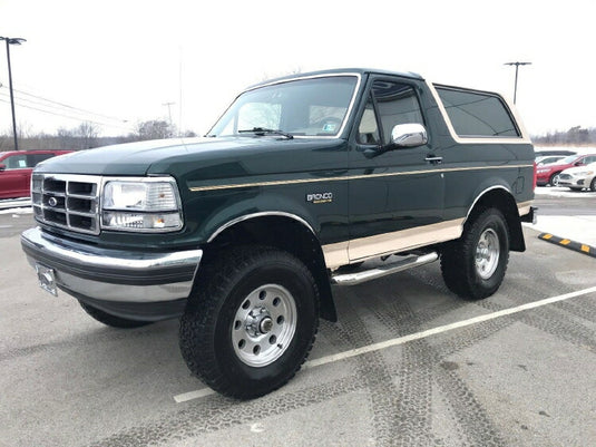 【予約】7月以降発売予定Ford Bronco 1992 グリーン /LS Collectibles 1/18  レジンミニカー