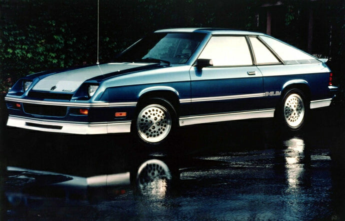 【予約】7月以降発売予定Dodge Shelby Charger Turbo 1985 青ブルー /LS Collectibles 1/18  レジンミニカー