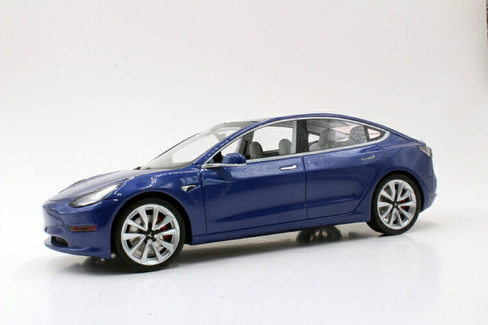 Tesla Model 3 blue  /Ls Collectibles  1/18 ミニカー