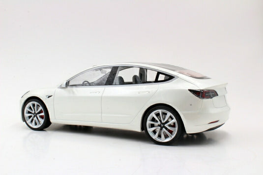 Tesla Model 3 white  /Ls Collectibles  1/18 ミニカー