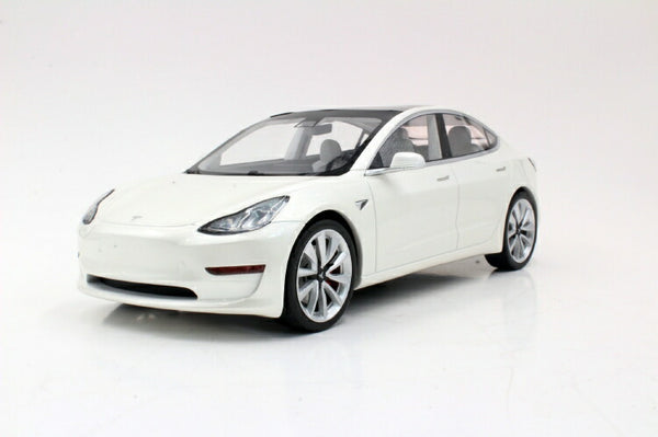 Tesla Model 3 white /Ls Collectibles 1/18 ミニカー