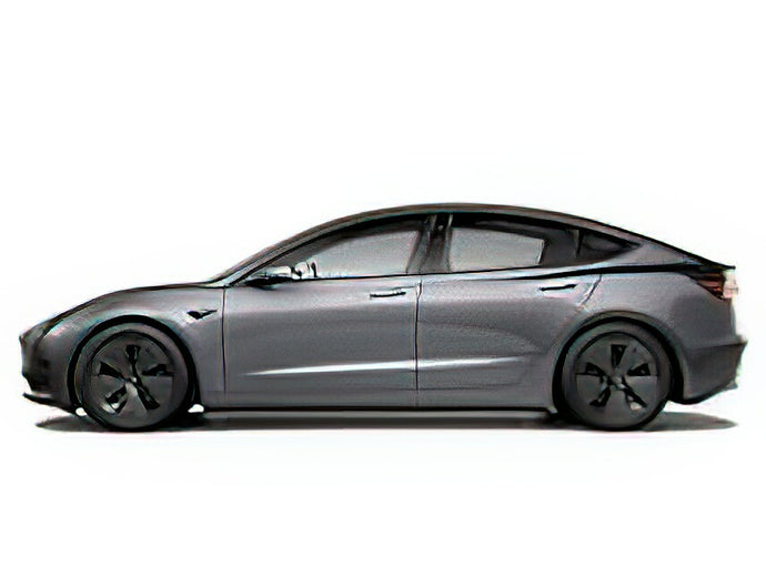 【予約】2024年発売予定TESLA - MODEL 3 2021 - MIDNIGHT SILVER MET/LS-Collectibles 1/18 ミニカー
